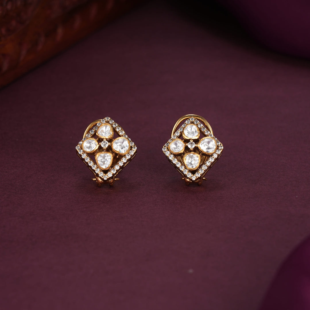 Srinika Moissanite Studs