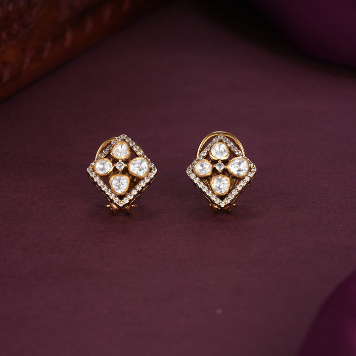 Srinika Moissanite Studs
