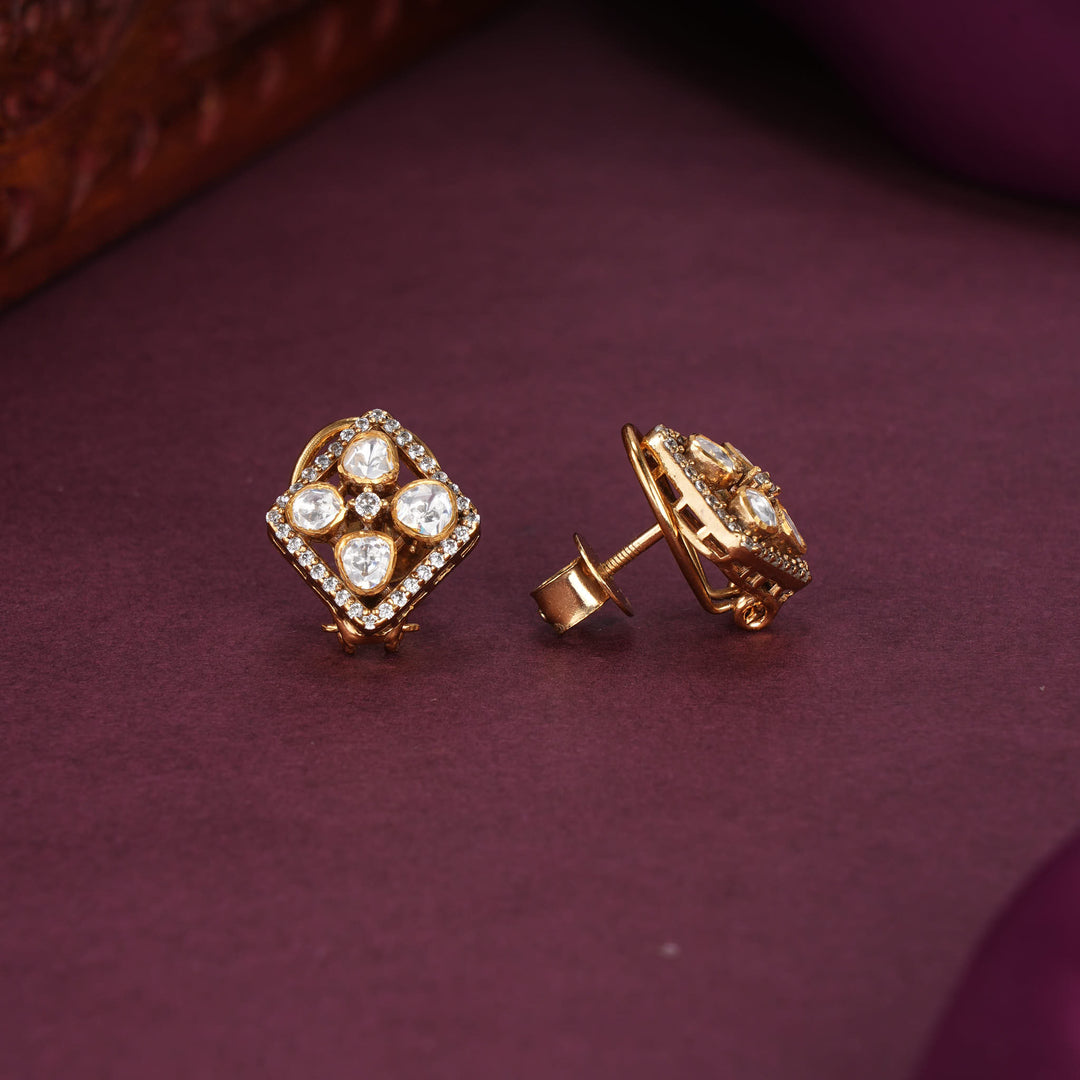 Srinika Moissanite Studs
