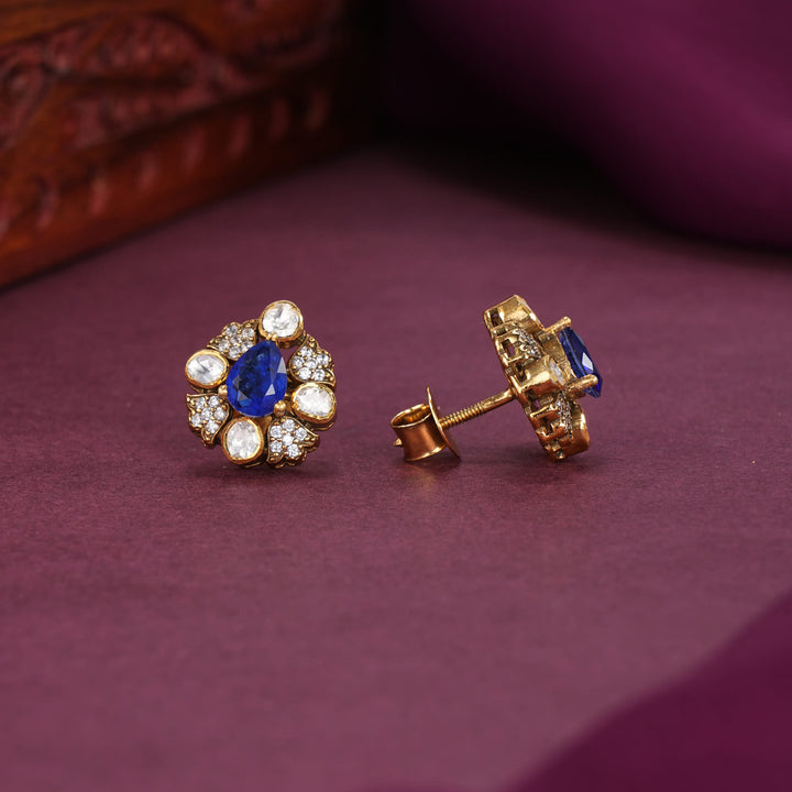 Vishalini Moissanite Studs