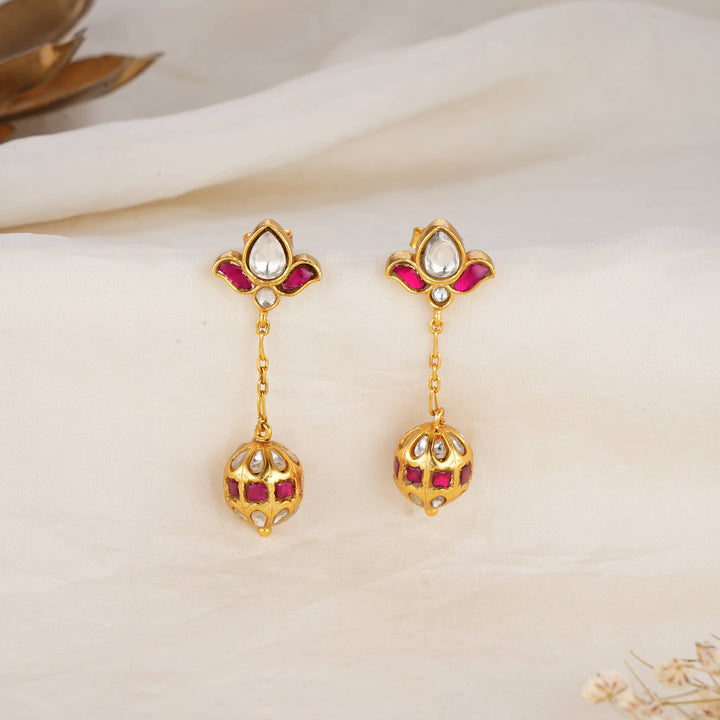 Nithusha Kundan Drops