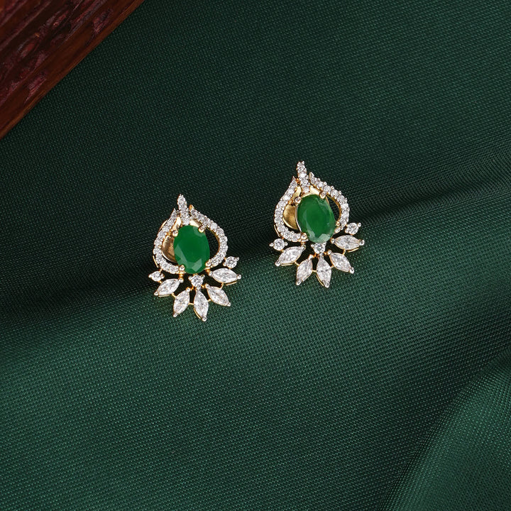 Enchanting Diamond Design Studs