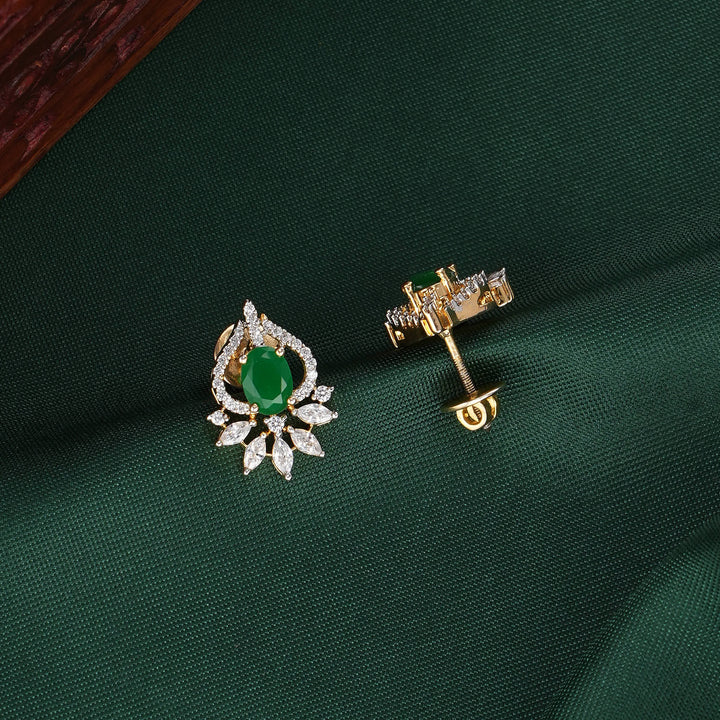 Enchanting Diamond Design Studs
