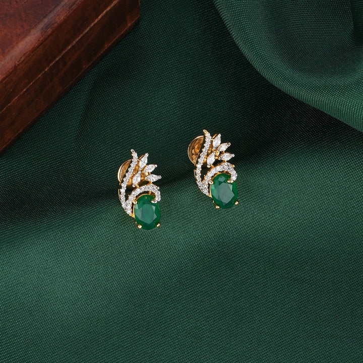 Kanisha Diamond Design Studs