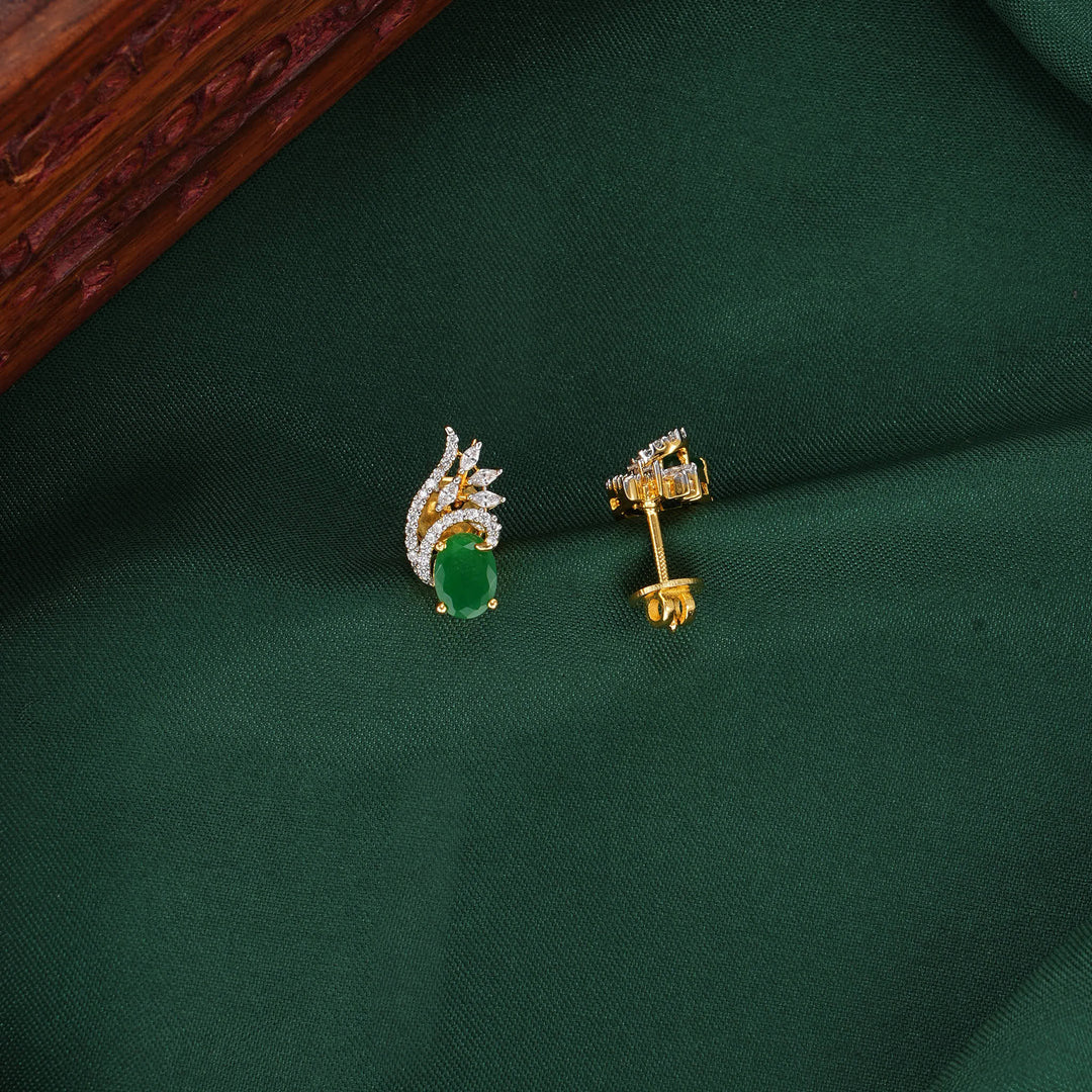 Kanisha Diamond Design Studs