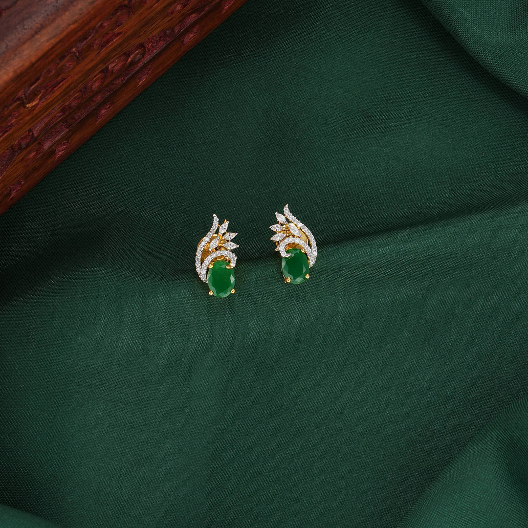 Kanisha Diamond Design Studs