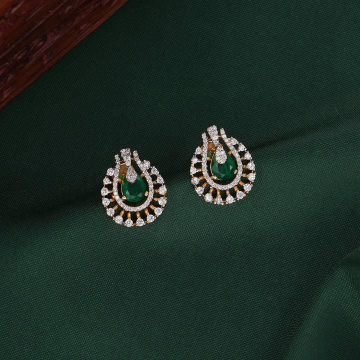 Elegance Diamond Design Studs