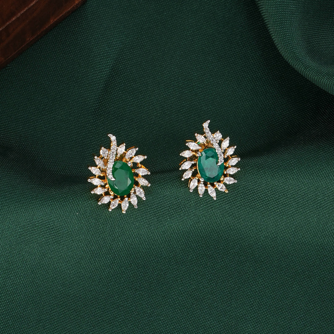 Yasin Diamond Design Studs