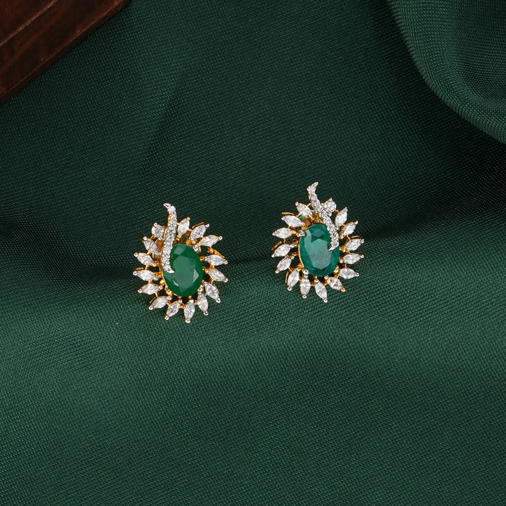 Yasin Diamond Design Studs