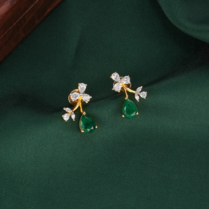 Vibha Diamond Design Studs