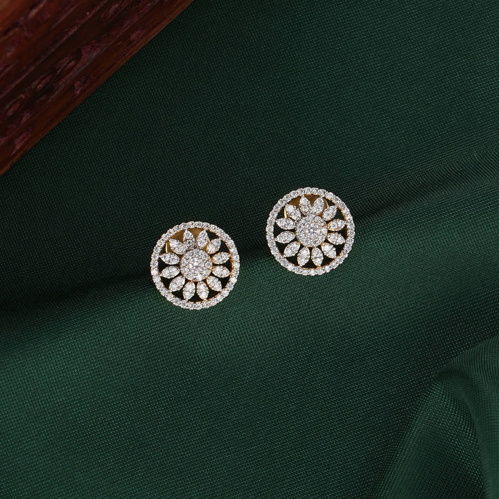 Shivikha Diamond Design Studs