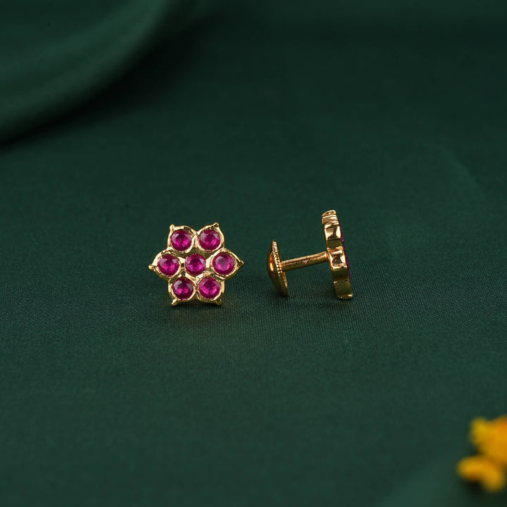 Floral Studs