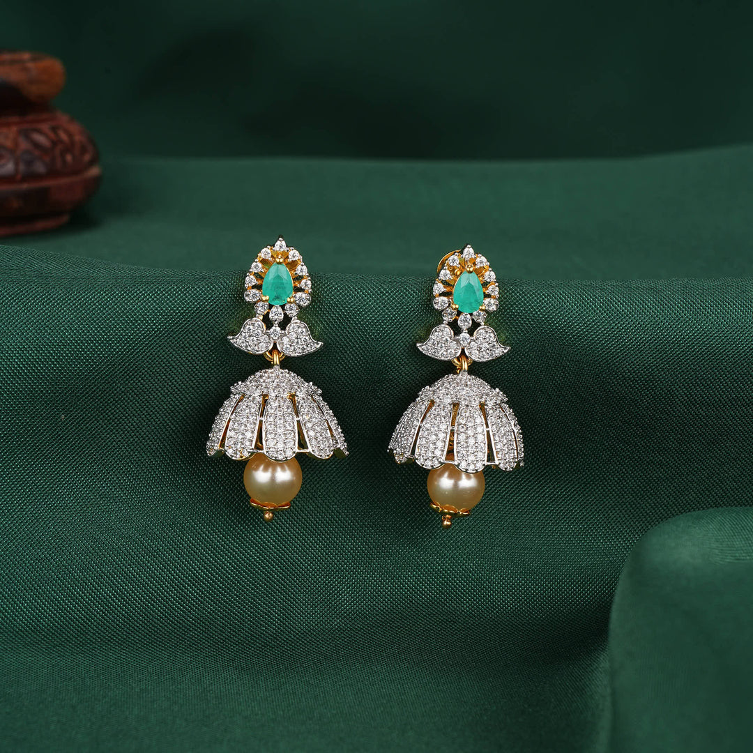 Dazzling Avikam Jhumkas