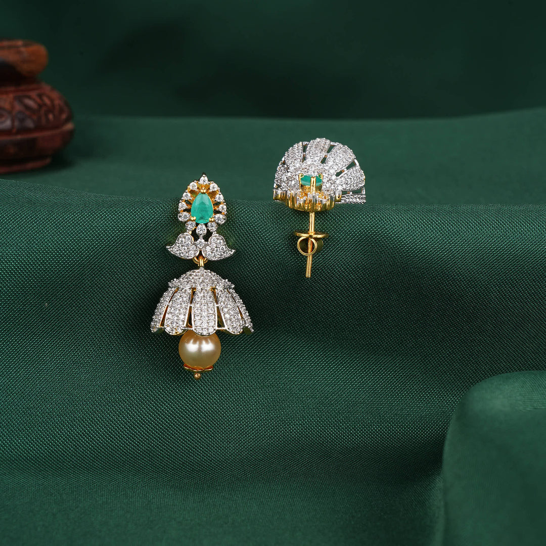 Dazzling Avikam Jhumkas