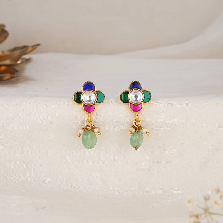 Amaya Kundan Drops