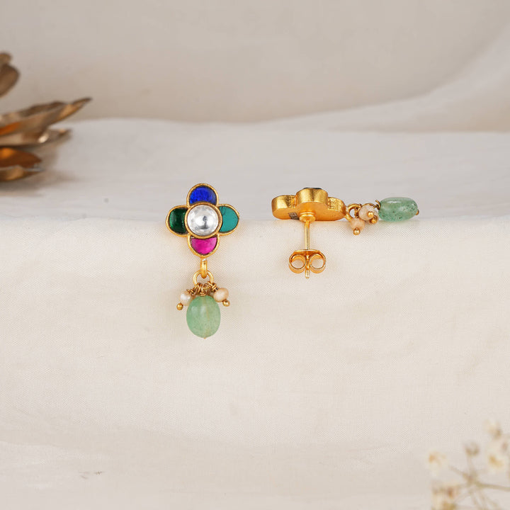 Amaya Kundan Drops