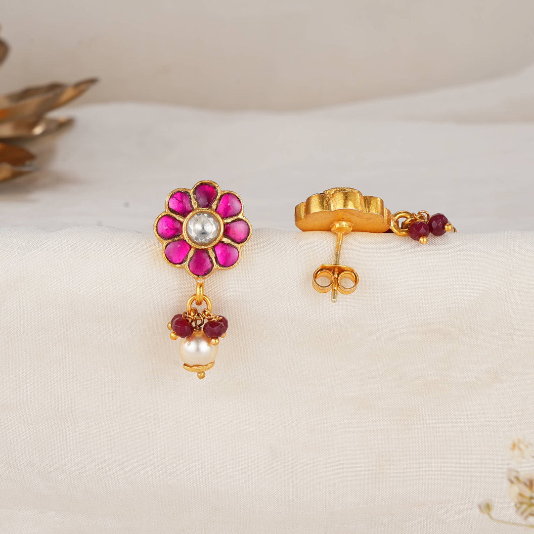 Charm Kundan Drops
