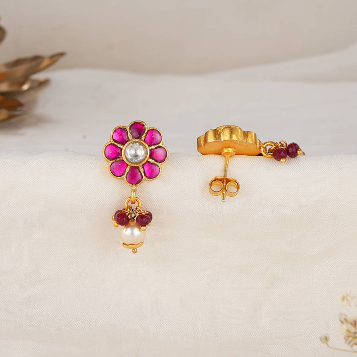 Charm Kundan Drops