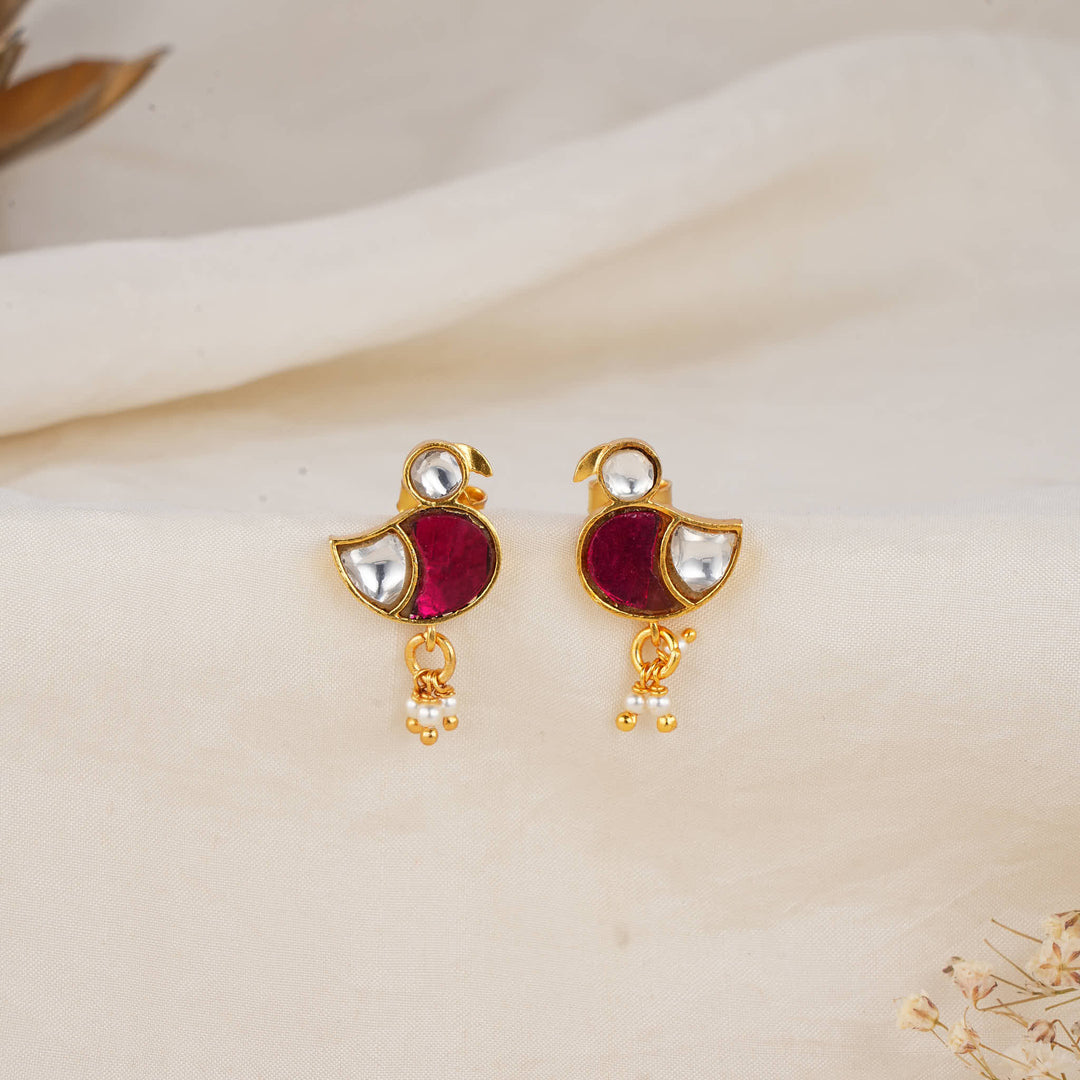Shinning Kundan Drops