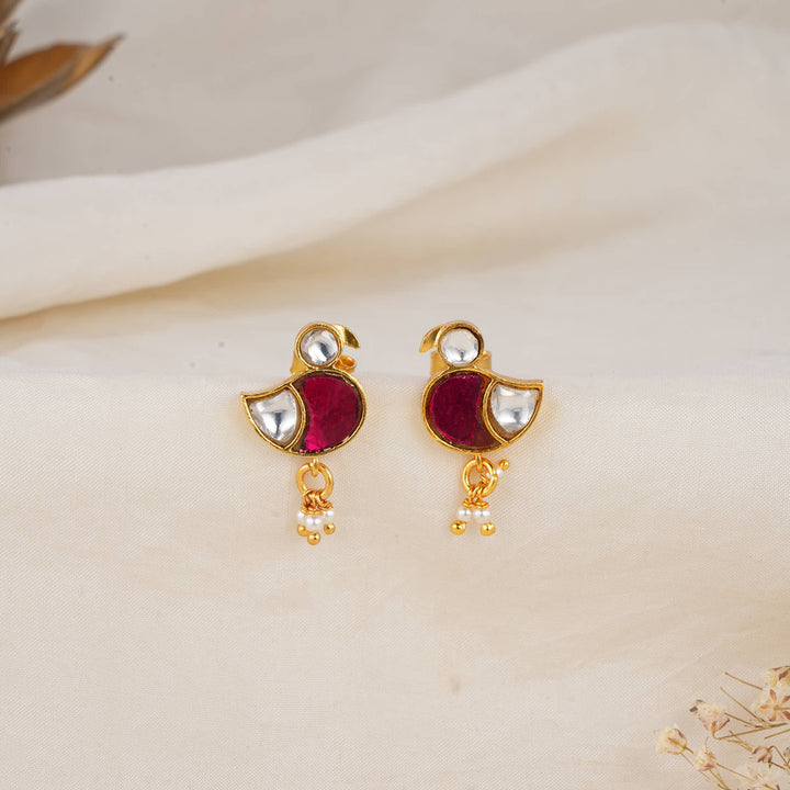 Shinning Kundan Drops