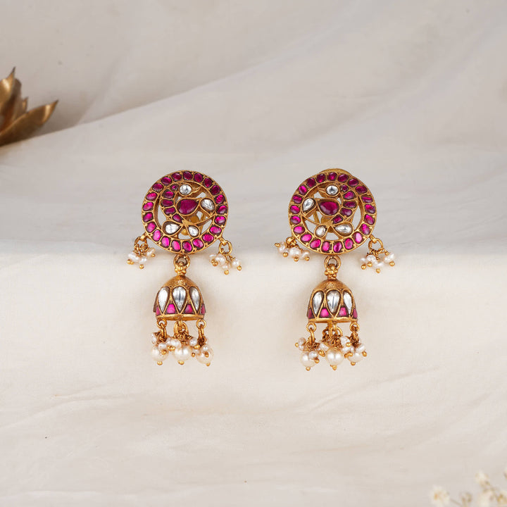 Sherlin Kundan Jhumkas