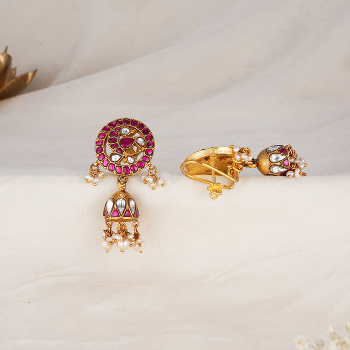 Sherlin Kundan Jhumkas