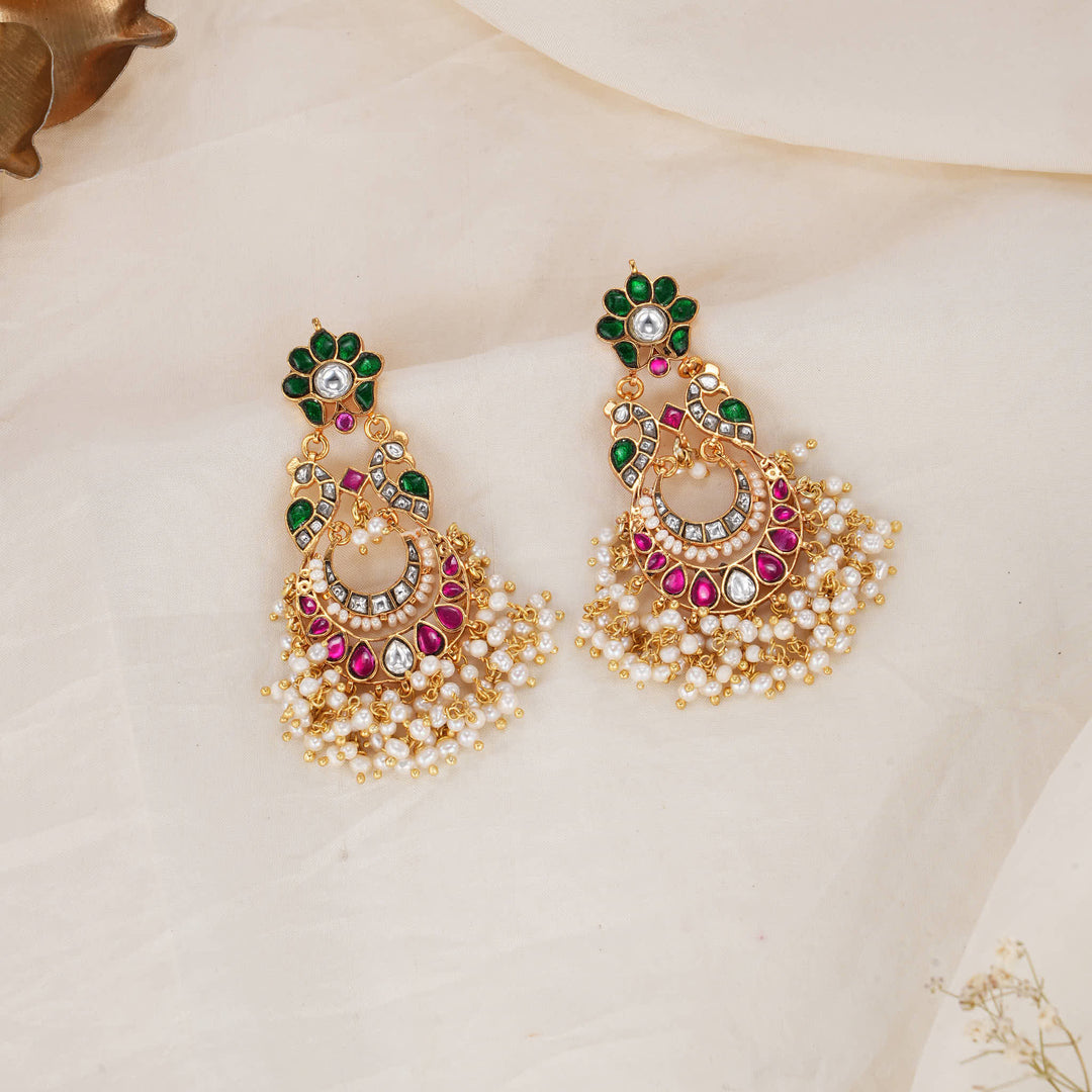 Aleyra Kundan Earrings