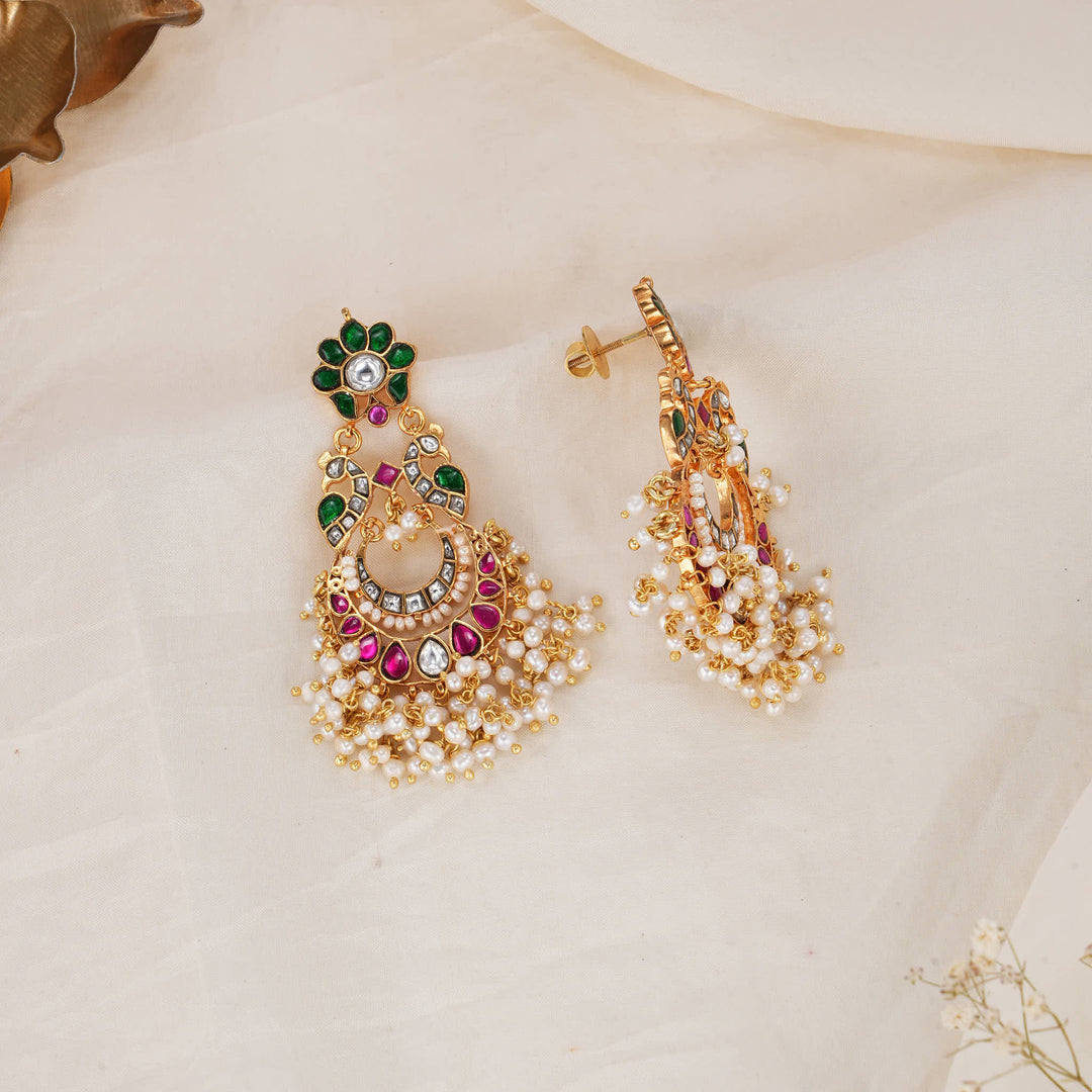 Aleyra Kundan Earrings
