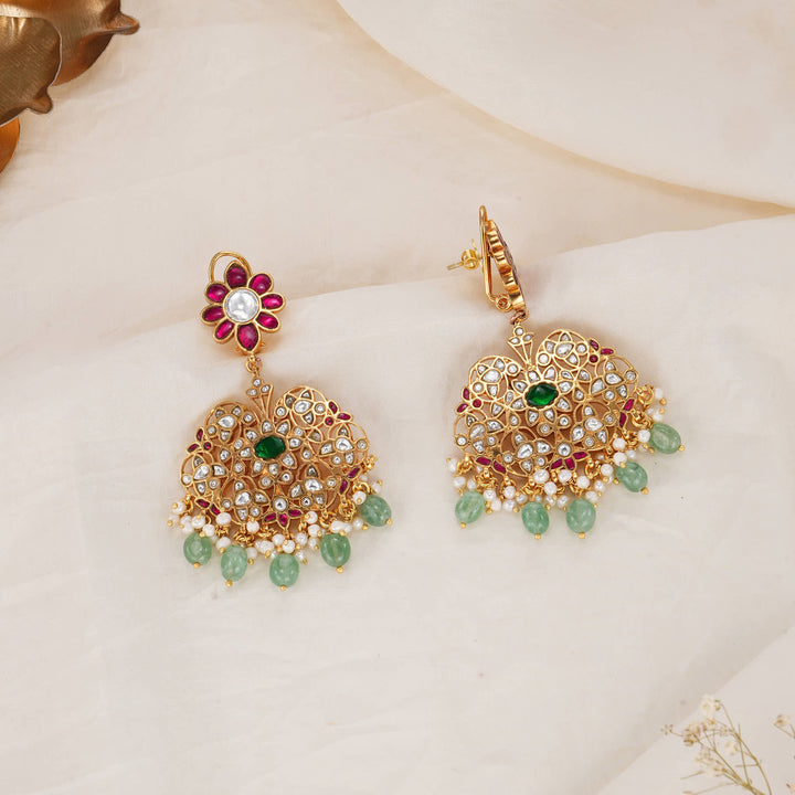 Roshika Kundan Earrings