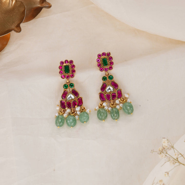 Vedhika Kundan Earrings