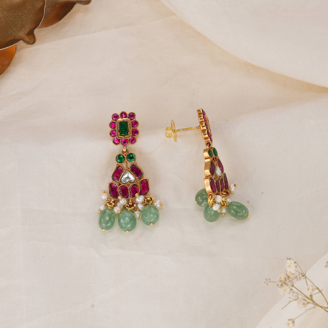 Vedhika Kundan Earrings