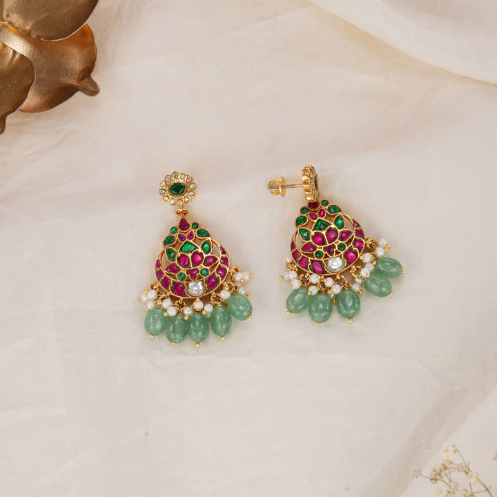Trishali Kundan Earrings
