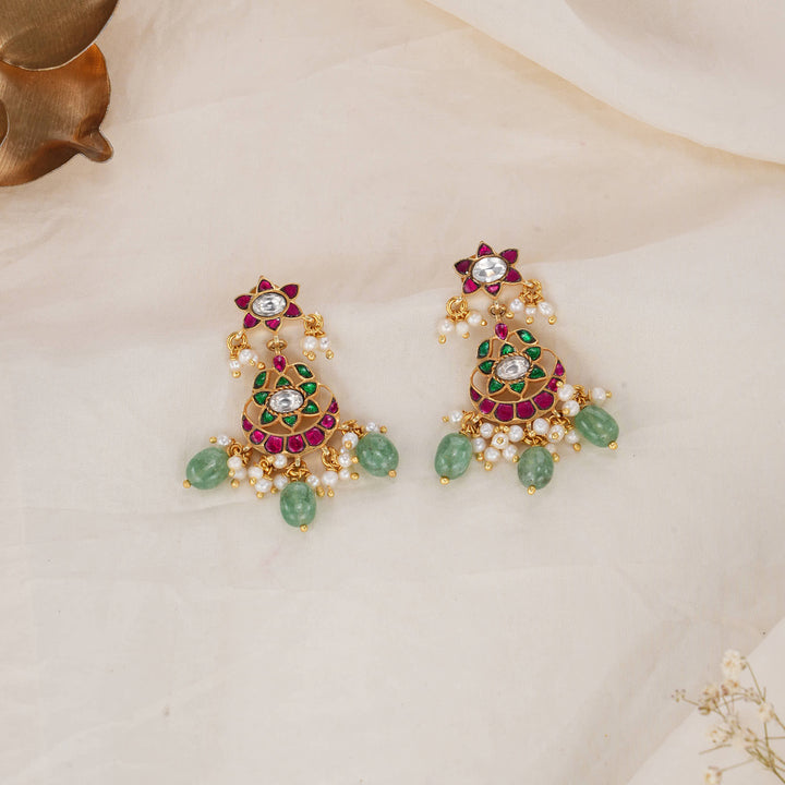 Yashvi Kundan Earrings