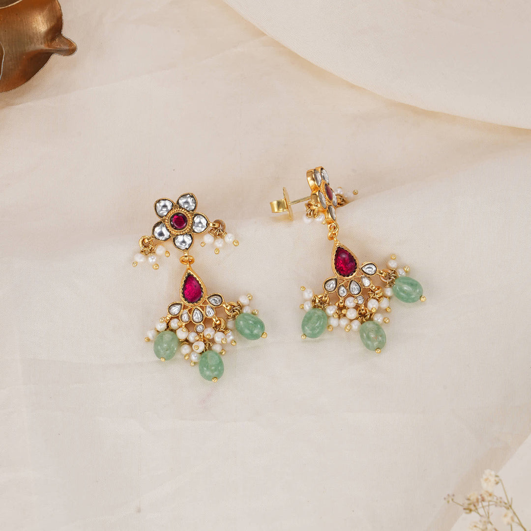 Tanaya Kundan Earrings