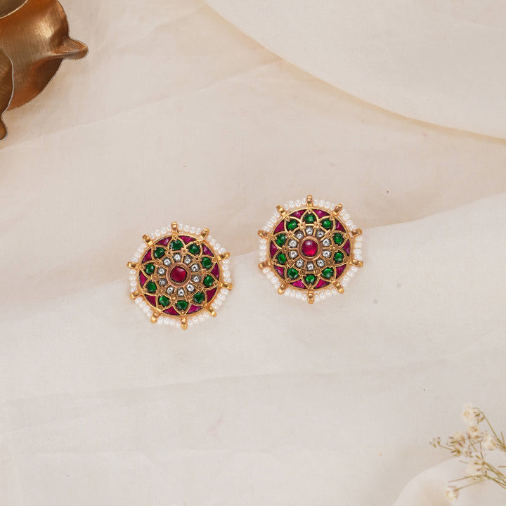 Charvi Kundan Studs