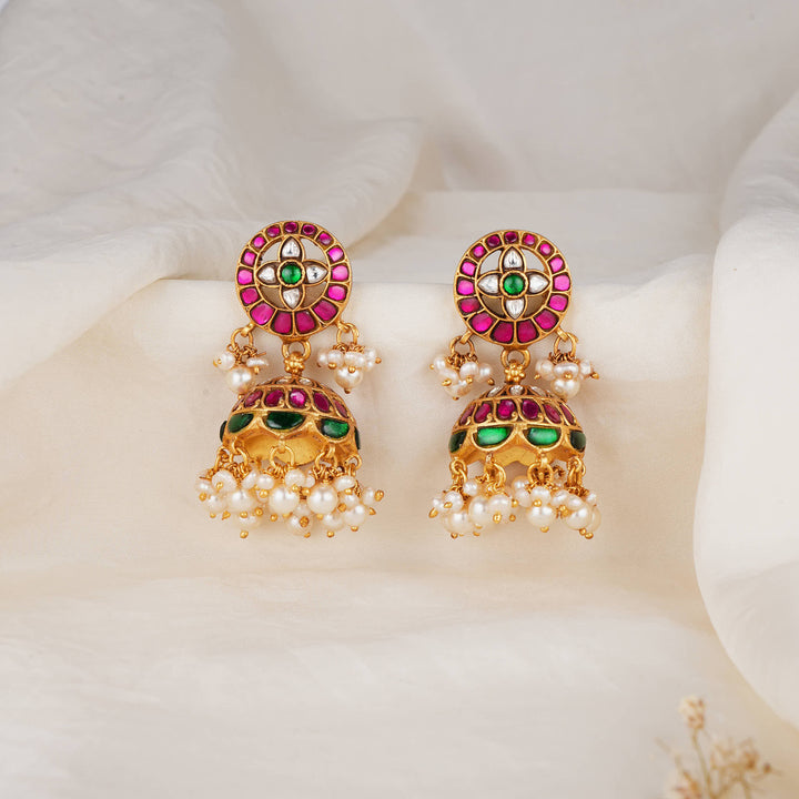 Aarini Kundan Jhumkas