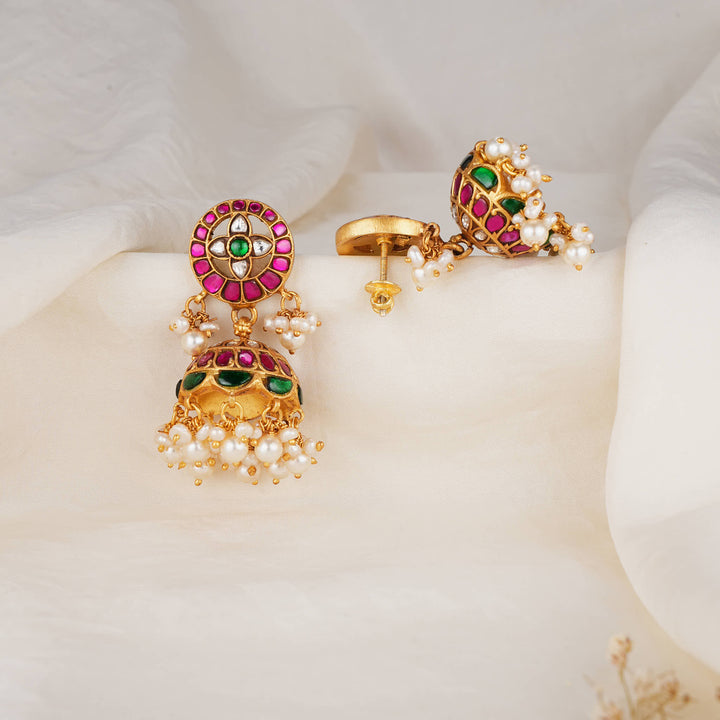 Aarini Kundan Jhumkas