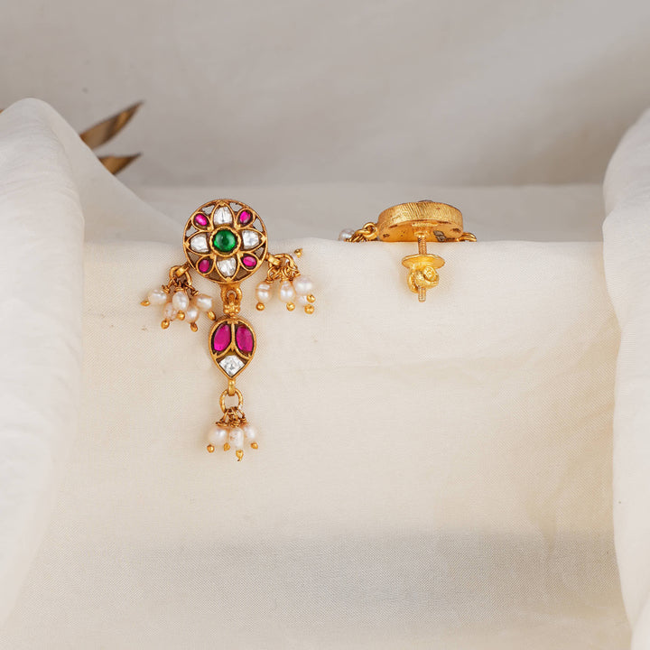 Kriti Kundan Long Earrings