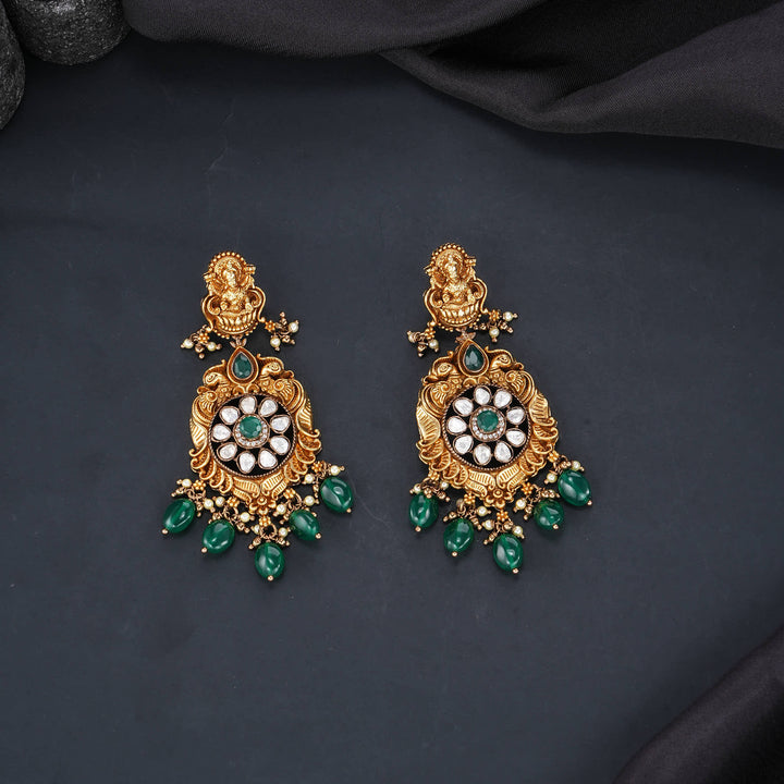 Verdant Heritage Victorian Long Earrings