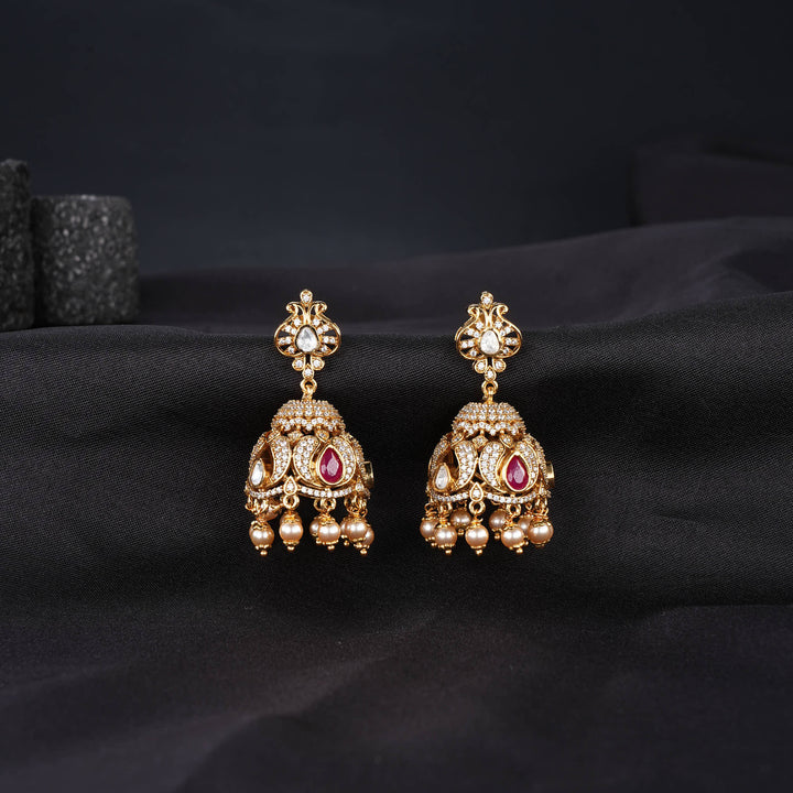 Catchy Victorian Jhumkas