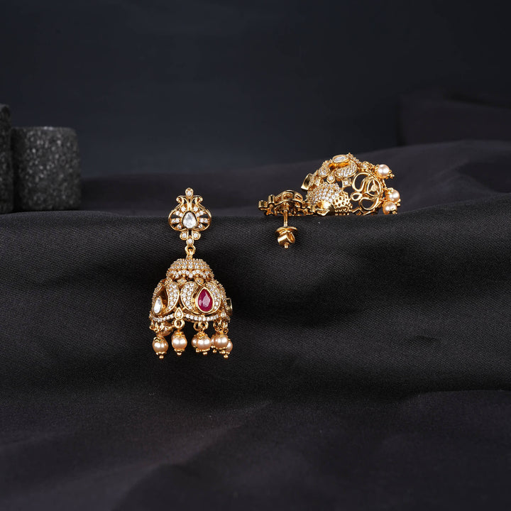 Catchy Victorian Jhumkas