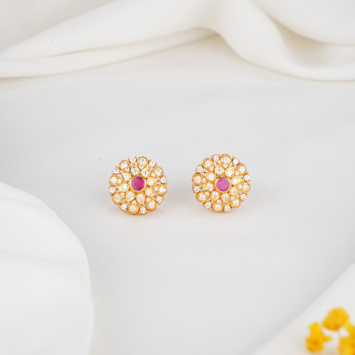 Charming Stone Studs
