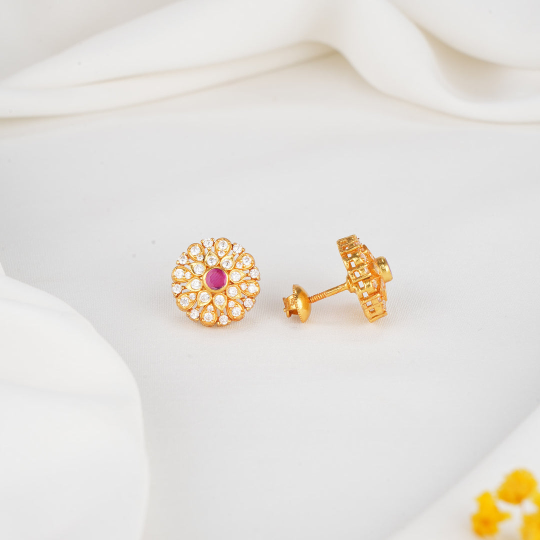 Charming Stone Studs