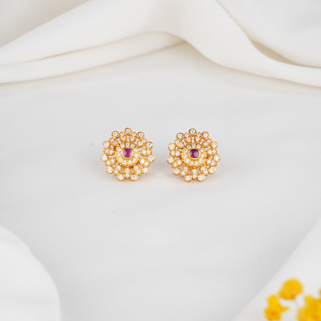 Classy Stone Studs