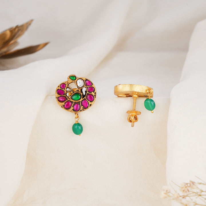Charming Kundan Drops