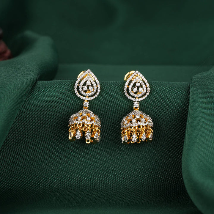 Gracefully Crafted Avikam Jhumkas