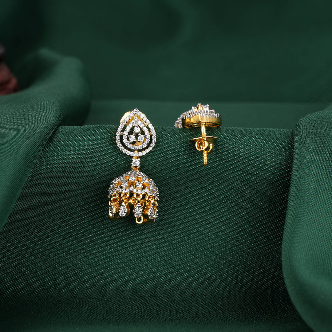 Gracefully Crafted Avikam Jhumkas