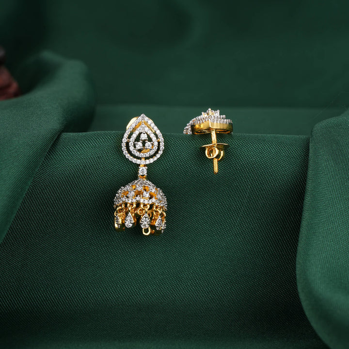 Gracefully Crafted Avikam Jhumkas