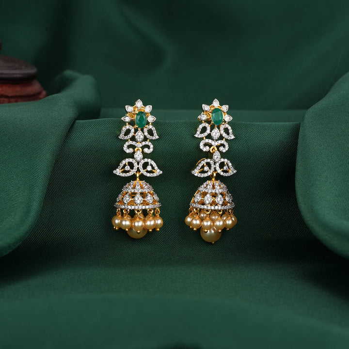 Beautifully Crafted Avikam Jhumkas