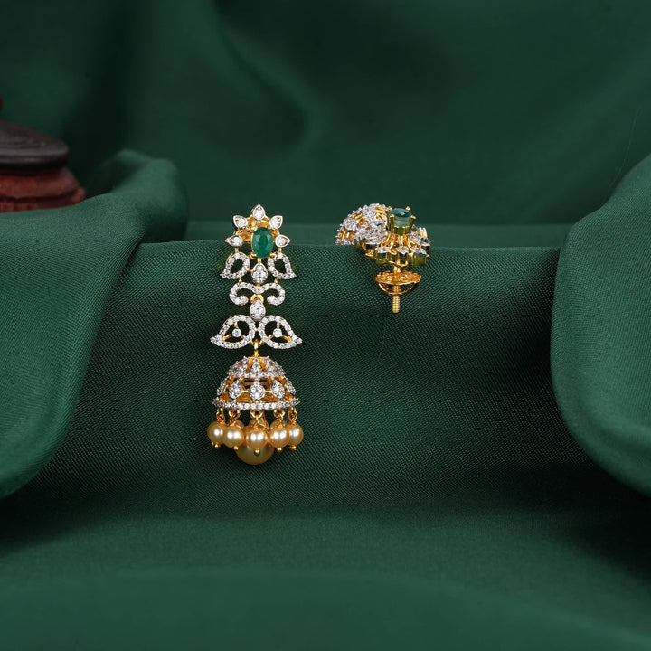 Beautifully Crafted Avikam Jhumkas